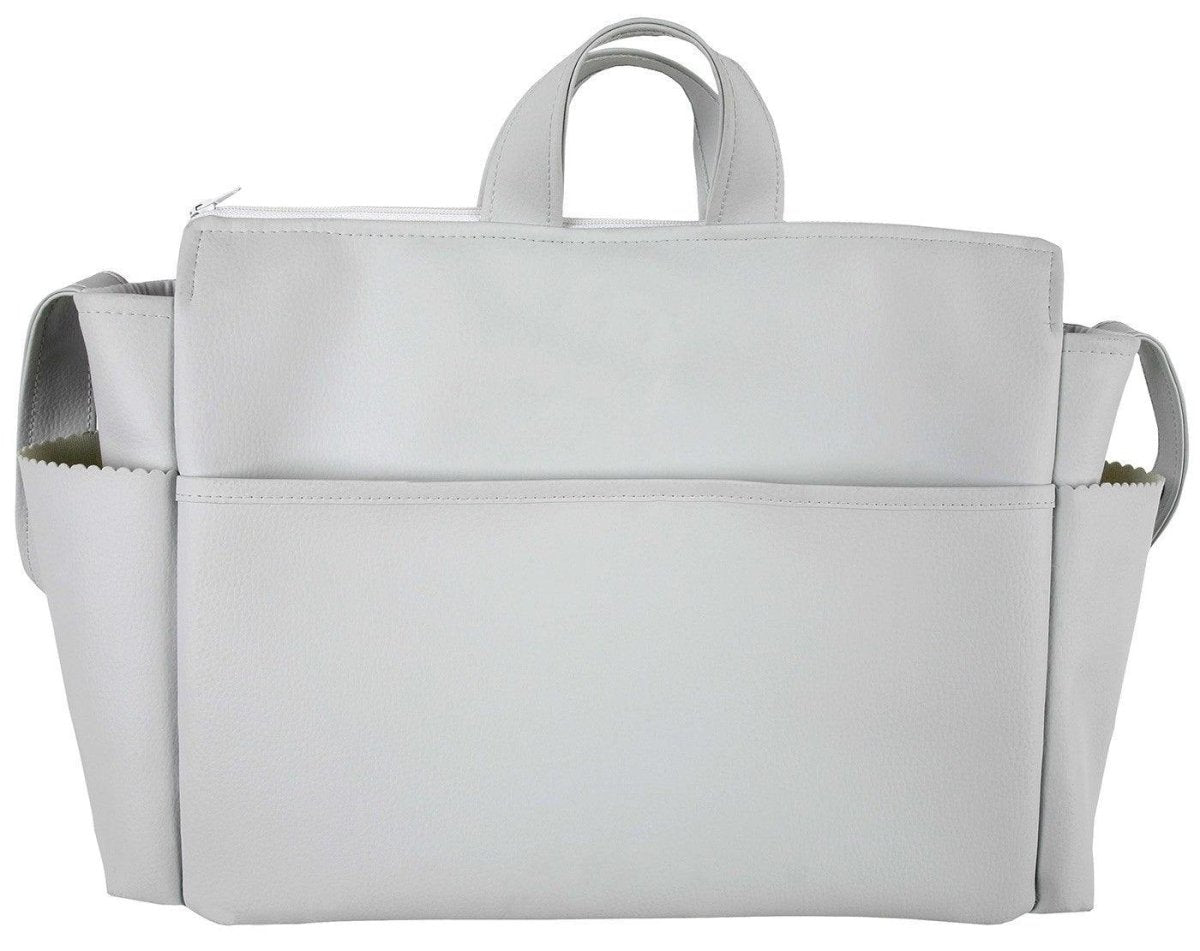 Bolso Maternidad Carro Bebé Andumodin Valentina Polipiel Gris - Nanetes